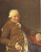 Jacques-Louis  David Charles-Pierre Pecoul,Contractor of Royal Buildings,Father-in-Law of the Artist (mk05) oil